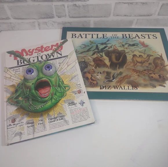 Mystery in Bugtown Book & Battle Of The Beasts - Picture 15 of 15